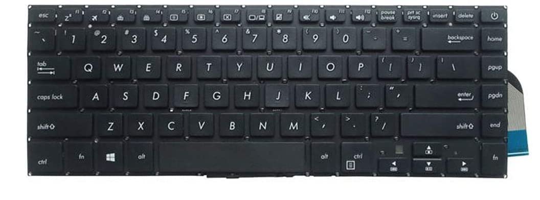 WISTAR Laptop Keyboard Compatible for Asus X505 X505B X505BA X505BP X505Z X505ZA K505 K505B K505BP Series